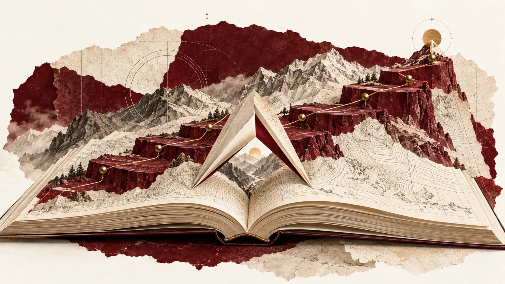 Redaktionelle Illustration: Bücherprogramm